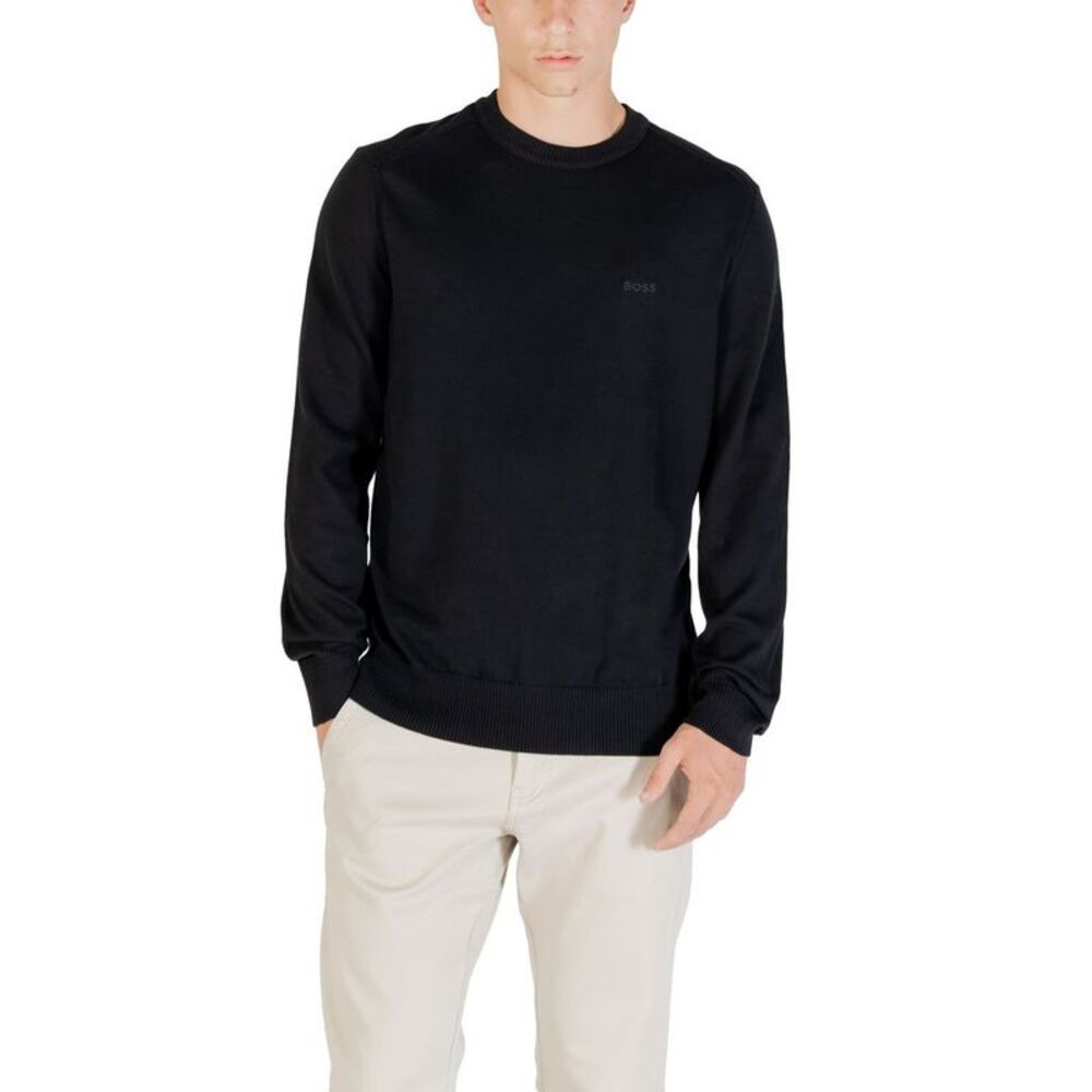 Hugo Boss Black Cotton Men's Sweatshirt